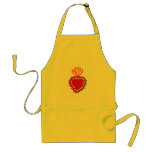 Mexican Folk Art Sacred Heart aprons