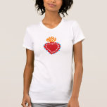 Mexican Folk Art Sacred Heart Shirt