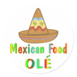 Mexican Food stickers