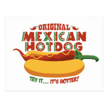 Mexican Hotdog Postcards