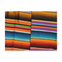 Mexican Mayan Blanket Postcard