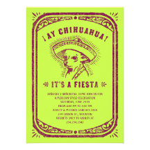 Mexican Party Invitations