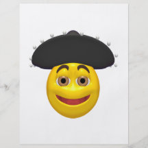 Mexican Smiley Personalized Flyer