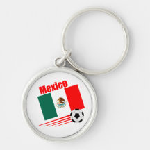 Mexican Soccer Team Keychain