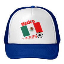 Mexican Soccer Team Mesh Hat