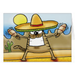 Mexican Sombrero Cat cards
