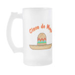 Mexican Sombrero Cinco de Mayo T-shirts and Gifts mugs
