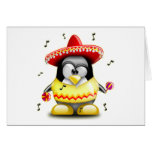 Mexican Tux Greeting Cards