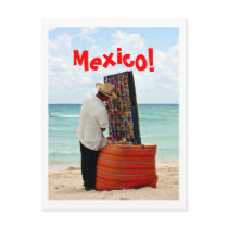 mexican vendor on beach