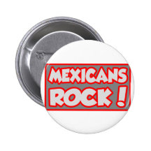 Mexicans Rock! Pin