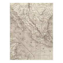 Mexico and Central America Post Card