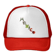 Mexico Chilli Peppers Trucker Hat
