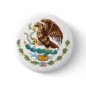 Mexico Coat of Arms Button