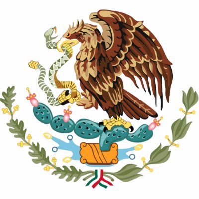 Mexico Coat of Arms Photo Sculpture by windyone