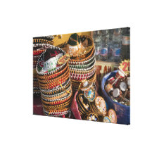 Mexico, Cozumel. Souvenirs in Isla de Cozumel Gallery Wrap Canvas