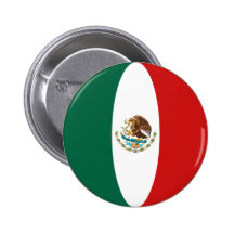 Mexico Fisheye Flag Button