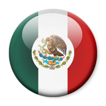 Mexico Flag 2.0 Magnets