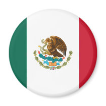 Mexico Flag Refrigerator Magnets