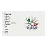 Mexico Flag Map 2.0 Business Cards