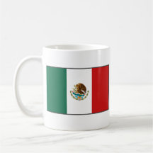 Mexico Flag ~ Map Mug