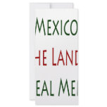Mexico Is The Land Of Real Men rack cards