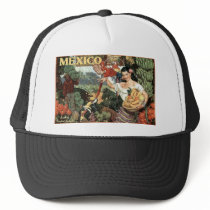 mexico land of tropical splendour trucker hat