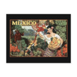 mexico land of tropical splendour postcards