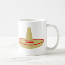 mexico party sombrero mug