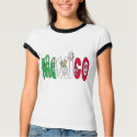 Mexico Peace Letters t-shirts