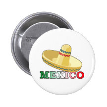 Mexico Pinback Buttons