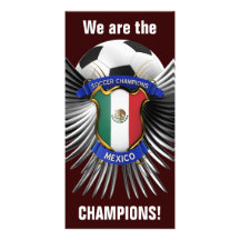 Mexico Soccer Champions Photo Cards