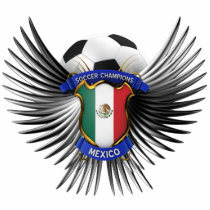 Mexico Soccer Champions Photo Sculpture
