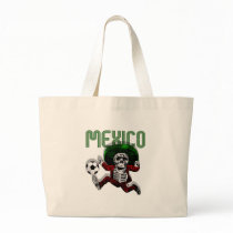 Mexico Soccer El tri Futbol Beyond Death gifts Tote Bags
