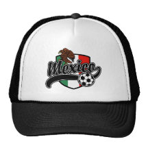 Mexico Soccer Mesh Hat