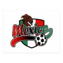 Mexico Soccer Post Card