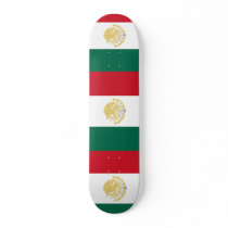 Mexico With Golden And Silver Arms, Mexico Skateboard