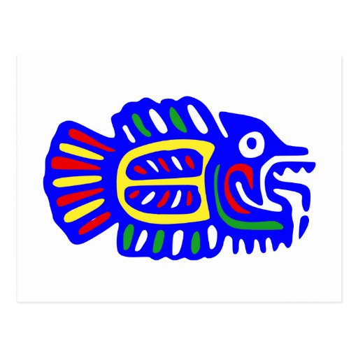 Mexiko Fisch mexico fish Postkarten