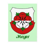 Meyer Family Shield Postcard