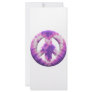 Meyoto Purple Tie Dye Rack Card Template