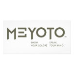 MEYOTO Show Your Colours  -  Speak Your Mind photo cards