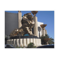 MGM Lion Postcard