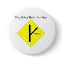 MGTOW Logo Button-Large Size-White Background