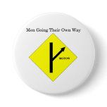 MGTOW Logo Button-Large Size-White Background
