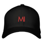 MI embroidered hats