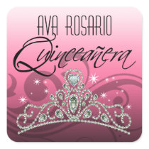 Mi Quinceañera Sparkling Tiara (pink) Party