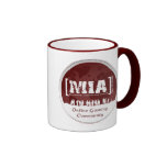 MIA Coffe Cup Logo Red Coffee Mug