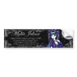 "Mia" Fairy Logo Bumper Sticker bumper stickers
