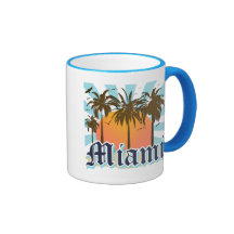 Miami Beach Florida FLA Mug