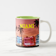 MIAMI BEACH FLORIDA MUG