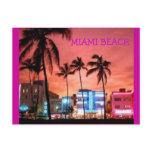 Miami Beach, Florida Post Card